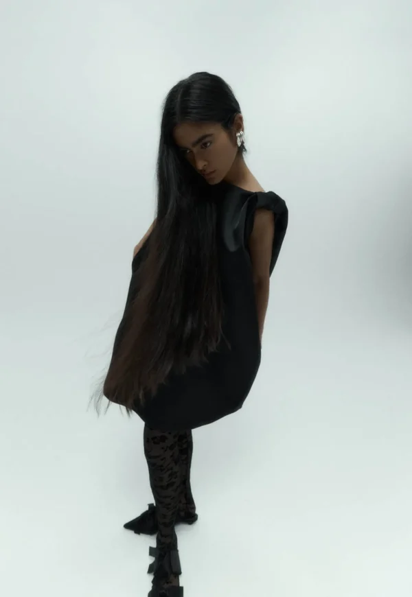 Clearance Knot Dress - Black Women Dresses