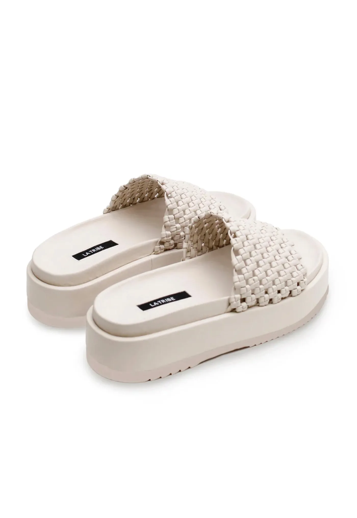 knotted_platform_slide__m_3.webp New Knotted Platform Slide - Milk Women Footwear | Slides & Sandals