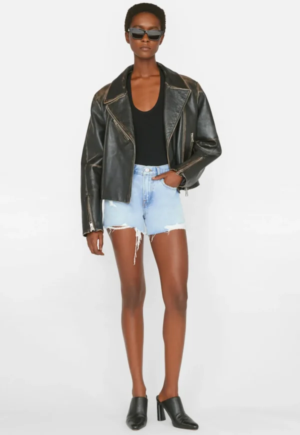 Clearance Le Birgette Short Raw After - Legacy Baines Women Shorts | Denim