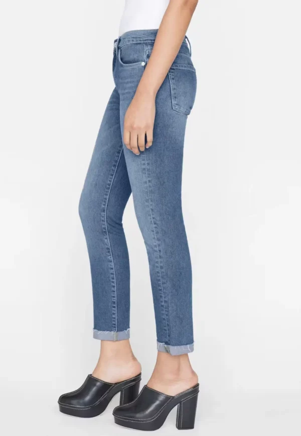 Sale Le Garcon Rolled Raw After - Deepwater Women Denim