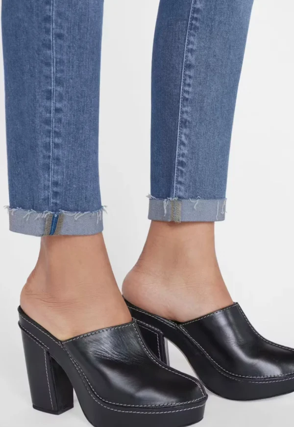 Sale Le Garcon Rolled Raw After - Deepwater Women Denim