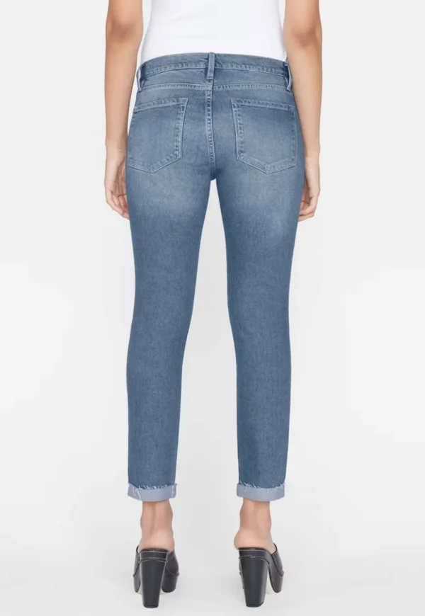Sale Le Garcon Rolled Raw After - Deepwater Women Denim