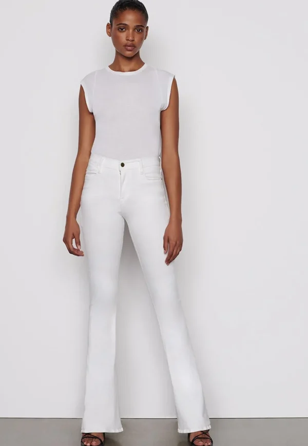 New Le High Flare - Blanc Women Denim
