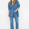 Outlet Le Jane Crop Raw Fray - Caramia Women Denim