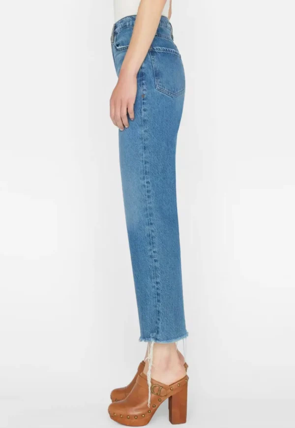 Outlet Le Jane Crop Raw Fray - Caramia Women Denim