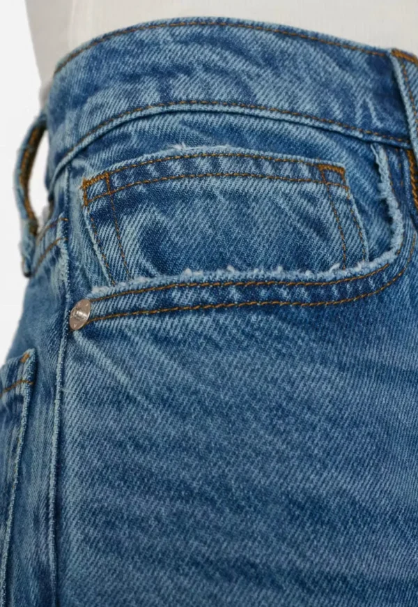 Outlet Le Jane Crop Raw Fray - Caramia Women Denim