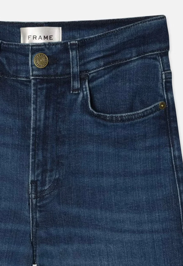Clearance Le Palazzo Crop Raw Fray - Calvin Women Denim