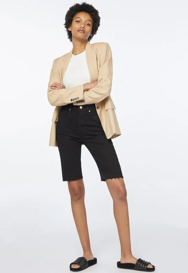 Clearance Le Vintage Bermuda - Film Noir Women Shorts | Denim