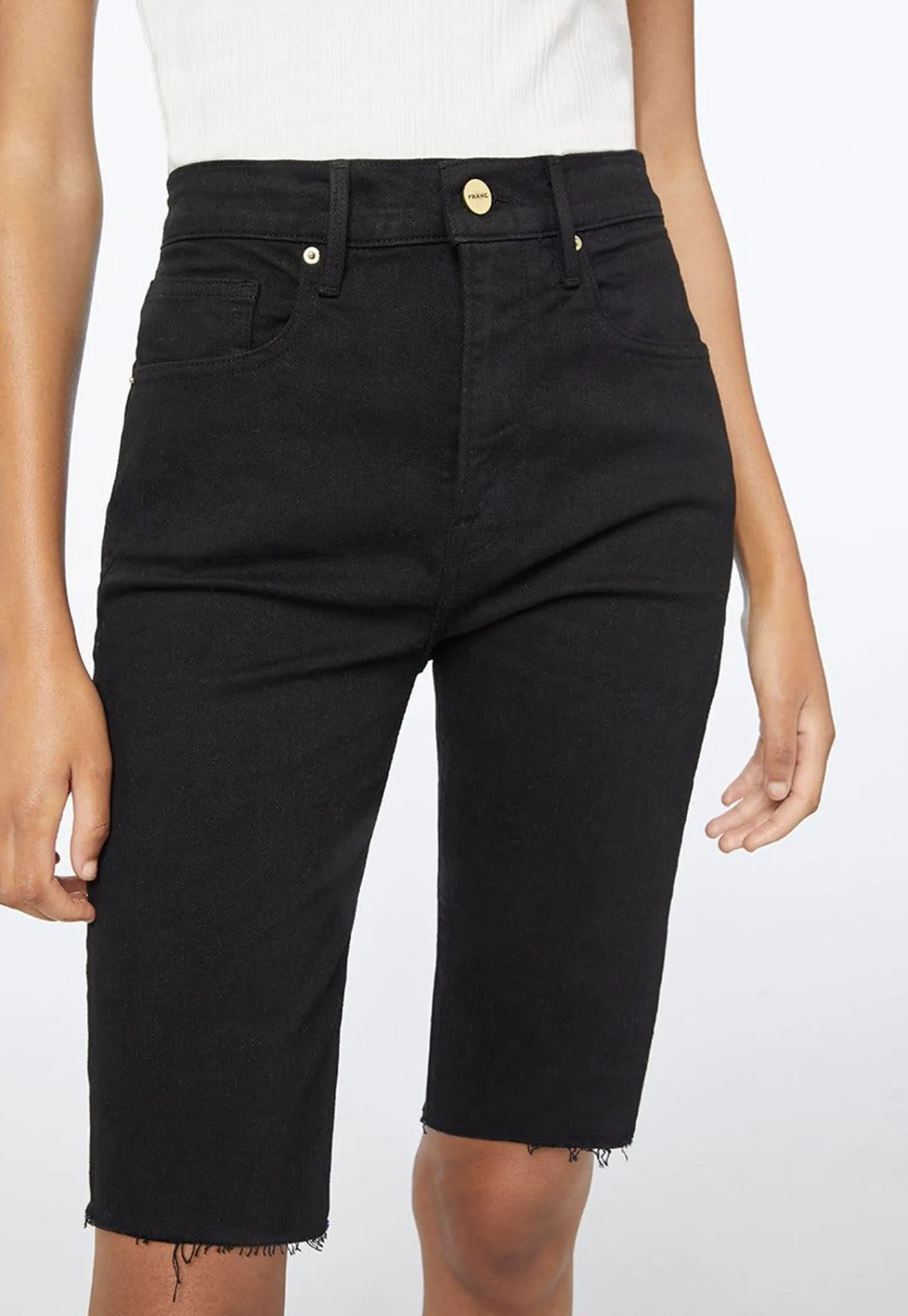 le_vintage_bermuda__film__2.webp Clearance Le Vintage Bermuda - Film Noir Women Shorts | Denim