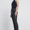 Fashion Leather Pants - Black Women Pants