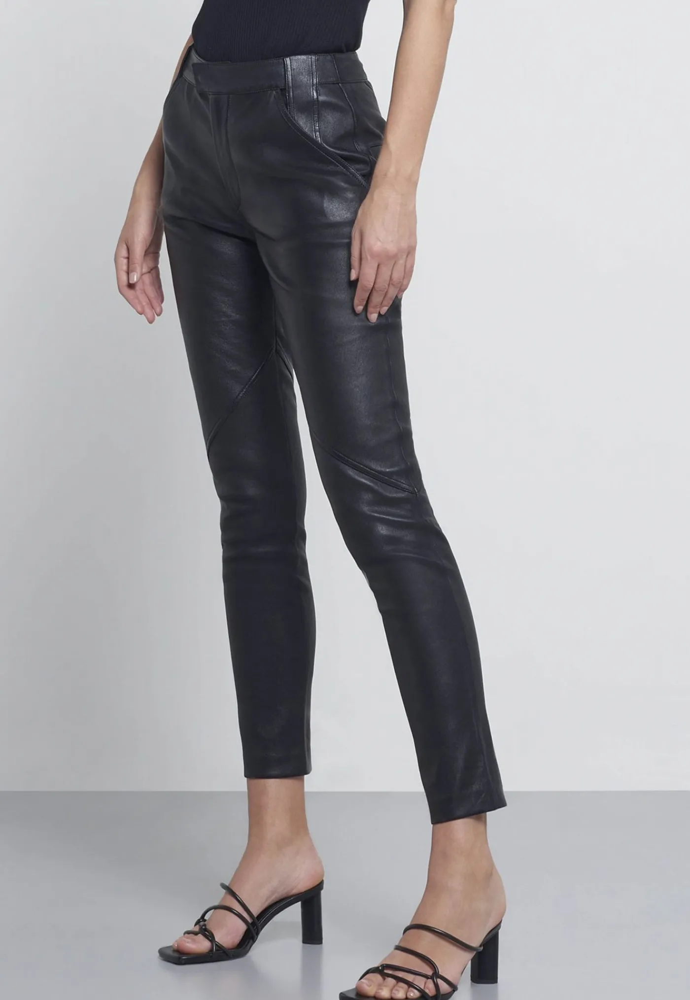 leather_pants__black_1.webp Fashion Leather Pants - Black Women Pants