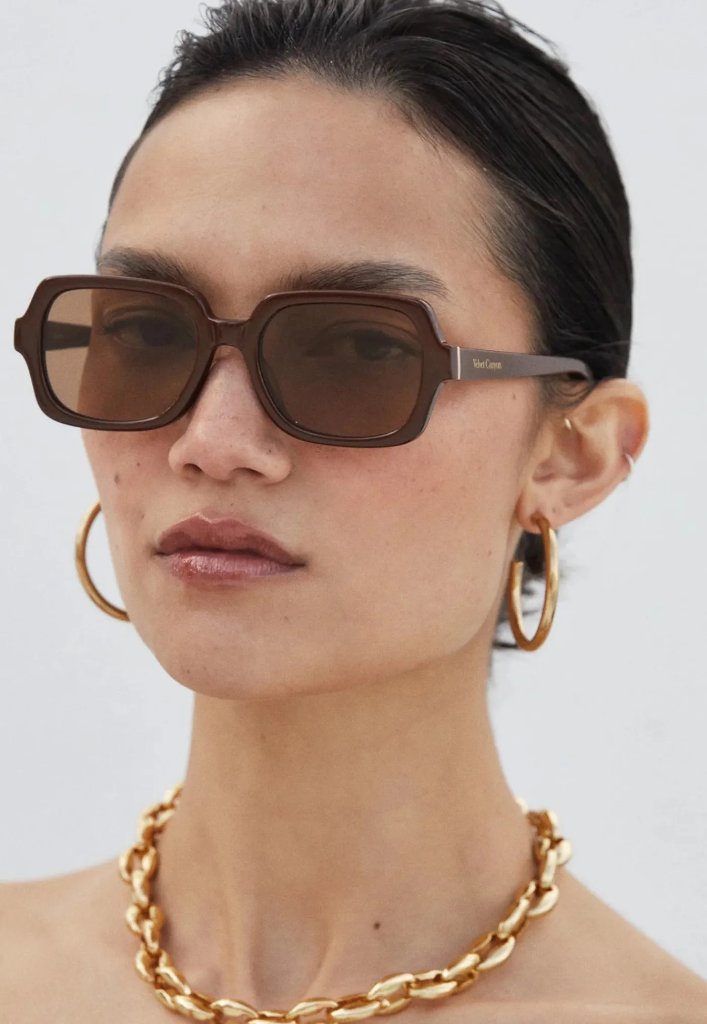 lhomme__cacao_1.webp Hot L'Homme - Cacao Women Sunglasses | Sunglasses