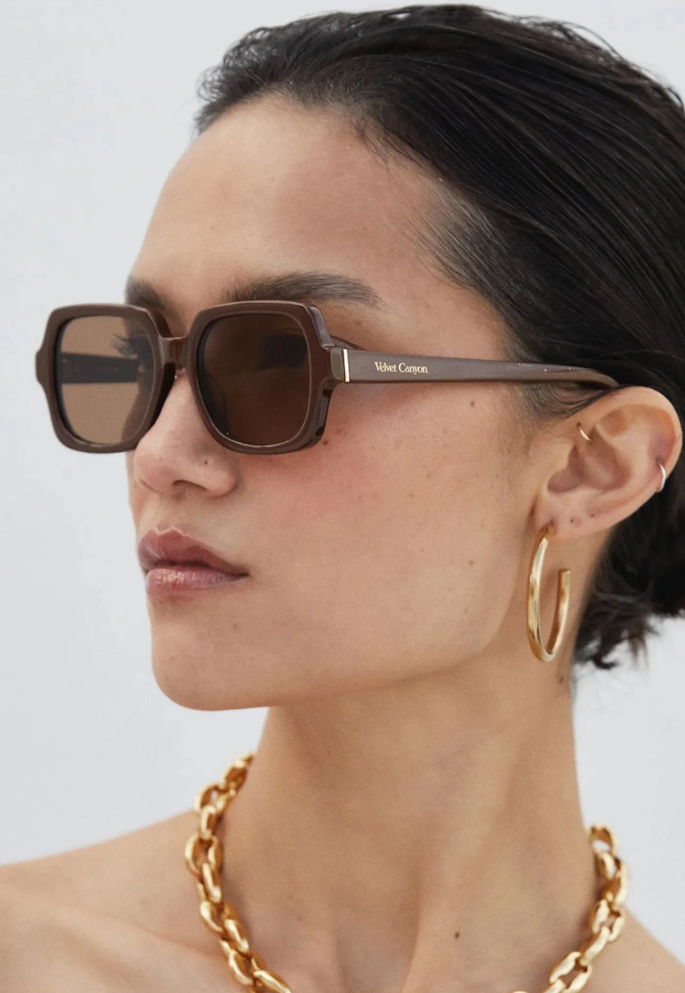 lhomme__cacao_3.webp Hot L'Homme - Cacao Women Sunglasses | Sunglasses