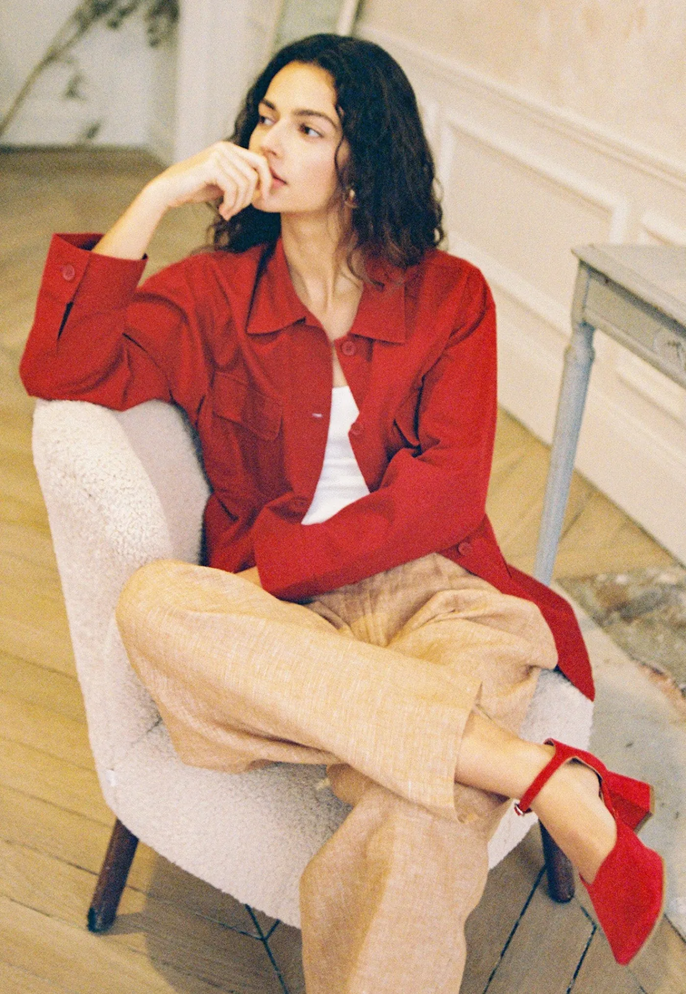 lila_jacket__garnet_1.webp Clearance Lila Jacket - Garnet Women Blazers & Jackets