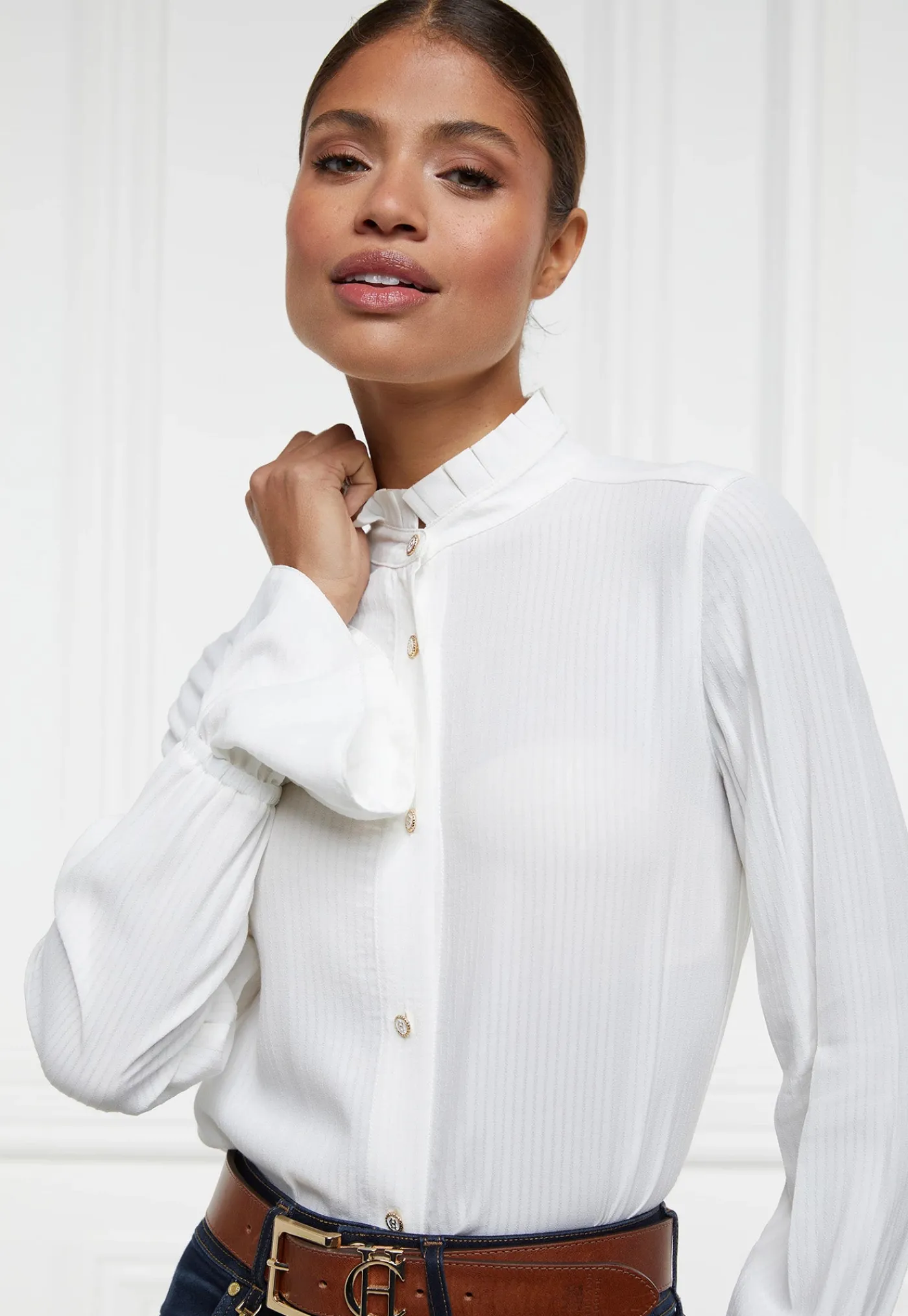 lilibet_shirt__white_1.webp New Lilibet Shirt - White Women Tops & Tees