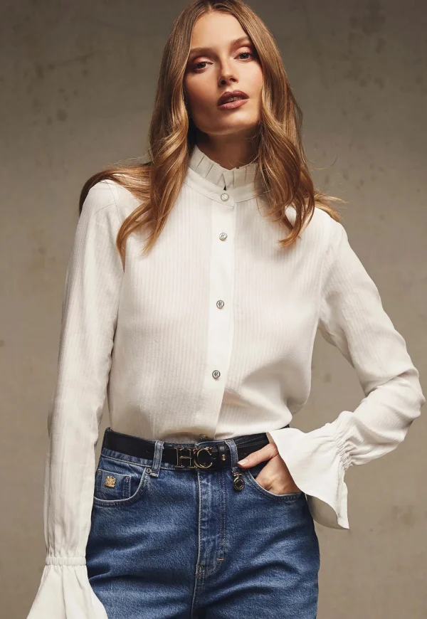 New Lilibet Shirt - White Women Tops & Tees