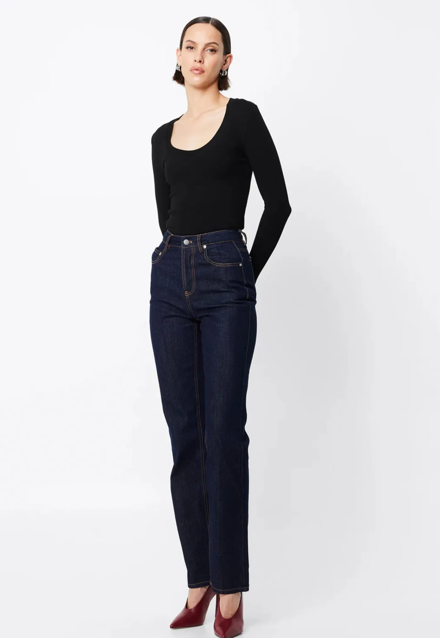 lincoln_top__black_2.webp Best Lincoln Top - Black Women Tops & Tees