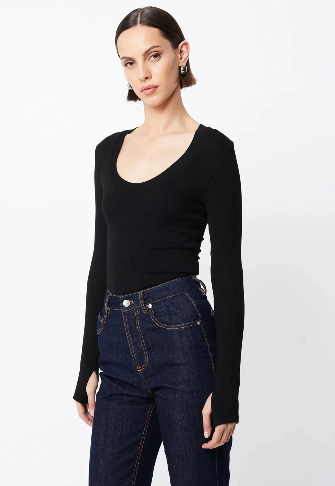 lincoln_top__black_4.webp Best Lincoln Top - Black Women Tops & Tees