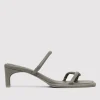 Online Loop Heel - Smokey Olive Women Footwear | Heels