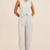 Clearance Lorenzo Pant - Seagrass Stripe Women Pants