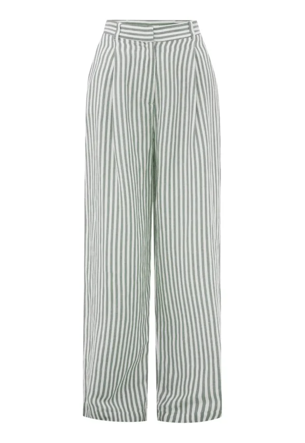 Clearance Lorenzo Pant - Seagrass Stripe Women Pants