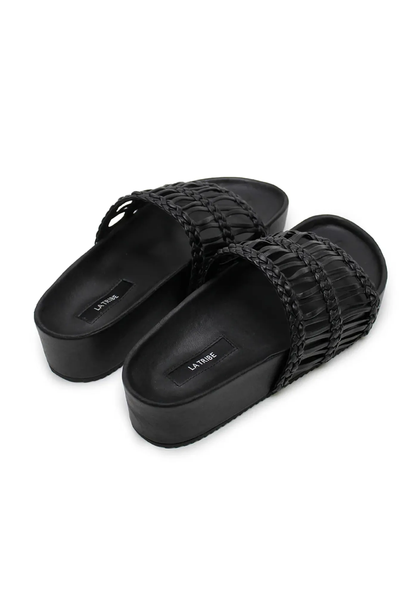 lou_platform_slide__black_6.webp Online Lou Platform Slide - Black Women Footwear | Slides & Sandals