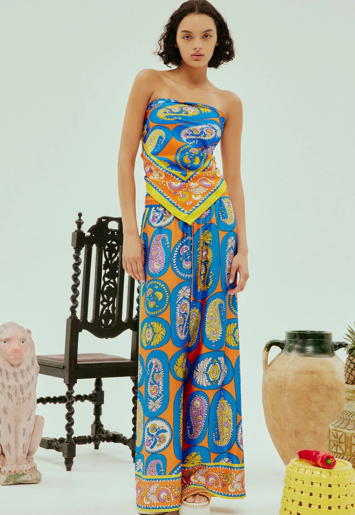 luis_pant__tangerine_0.webp Outlet Luis Pant - Tangerine Women Pants