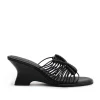 Sale Macrame Wedge - Black Women Footwear | Heels