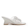Outlet Macrame Wedge - Mist Women Footwear | Heels