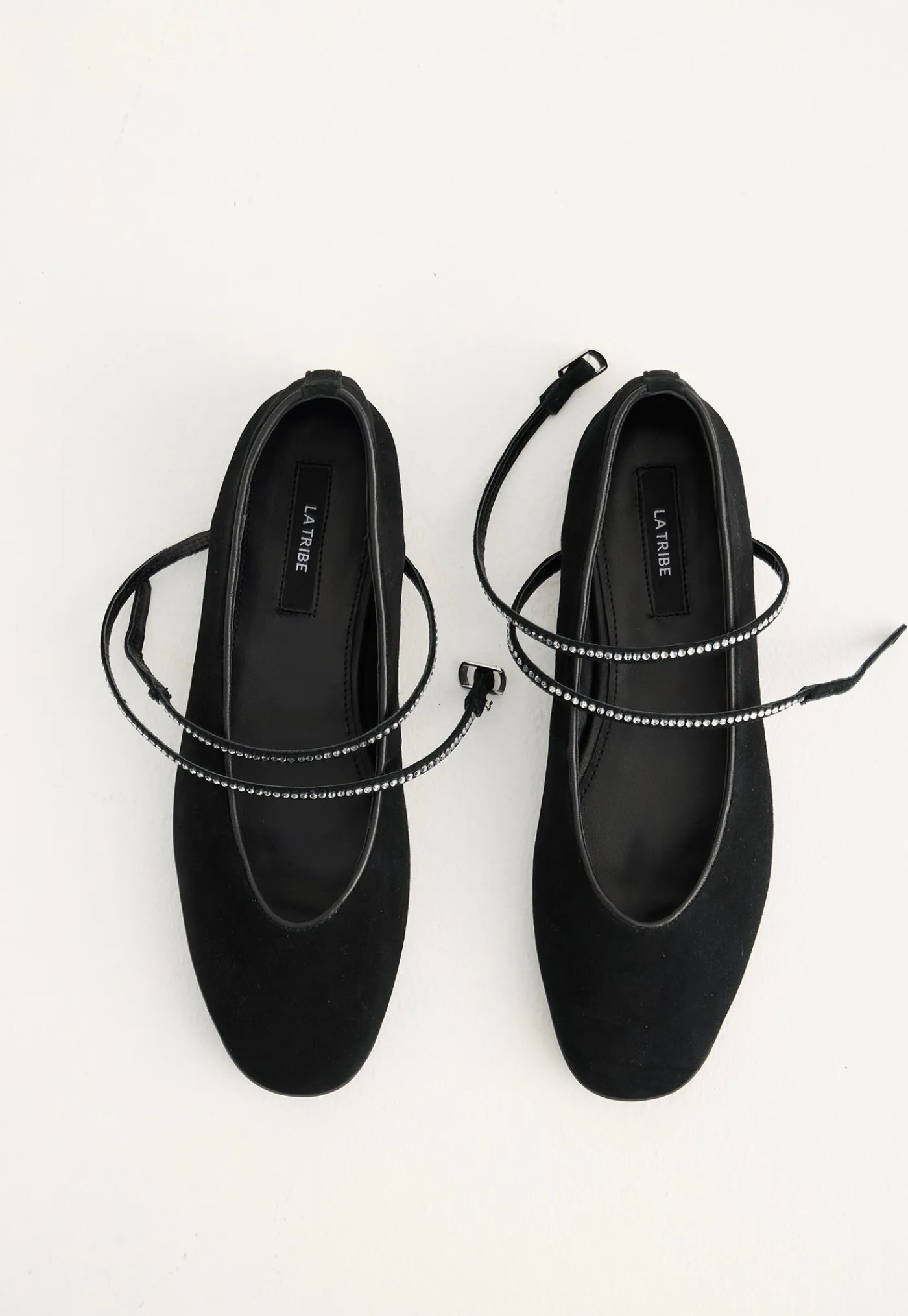 maggie_flat__blackcrystal_10.webp New Maggie Flat - Black/Crystal Women Footwear | Flats