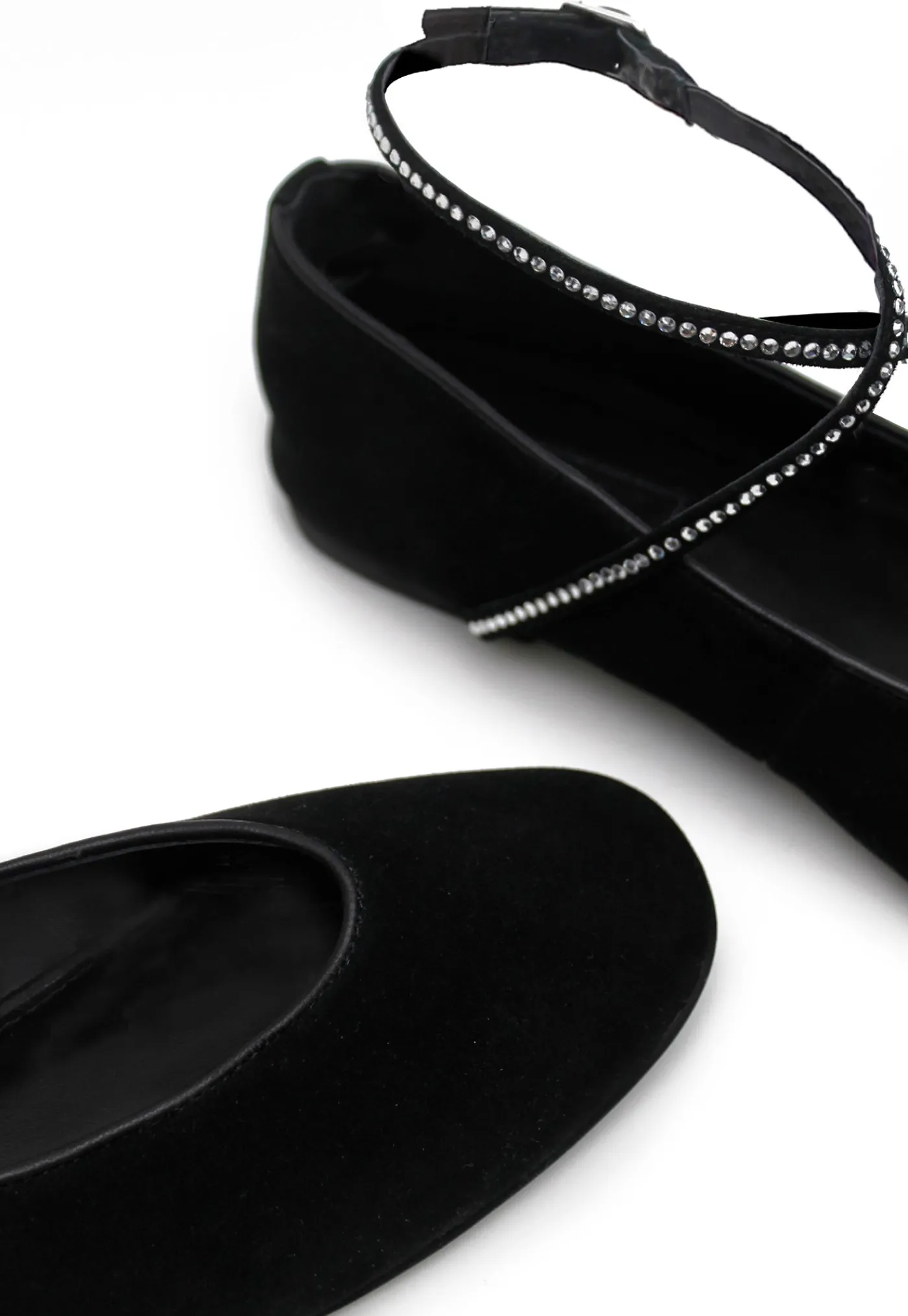 maggie_flat__blackcrystal_6.webp New Maggie Flat - Black/Crystal Women Footwear | Flats