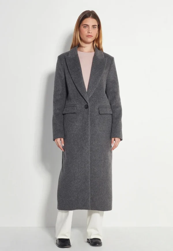 Discount Mantelle Coat - Grey fur Women Coats
