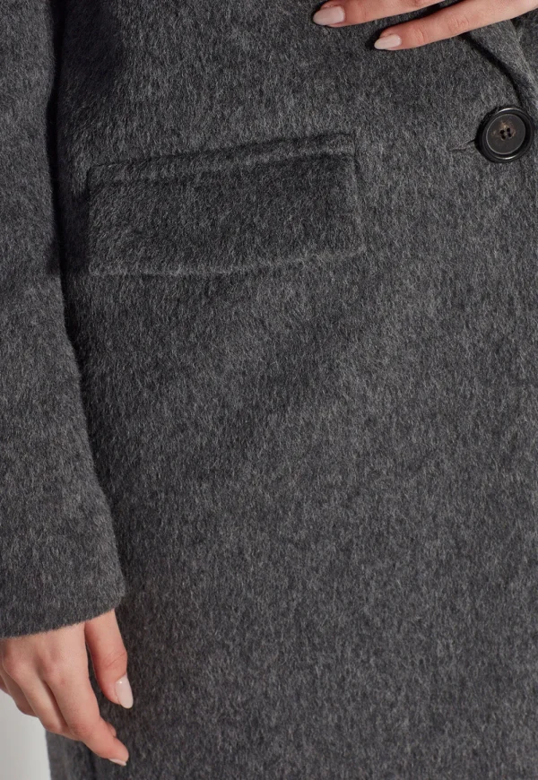 Discount Mantelle Coat - Grey fur Women Coats