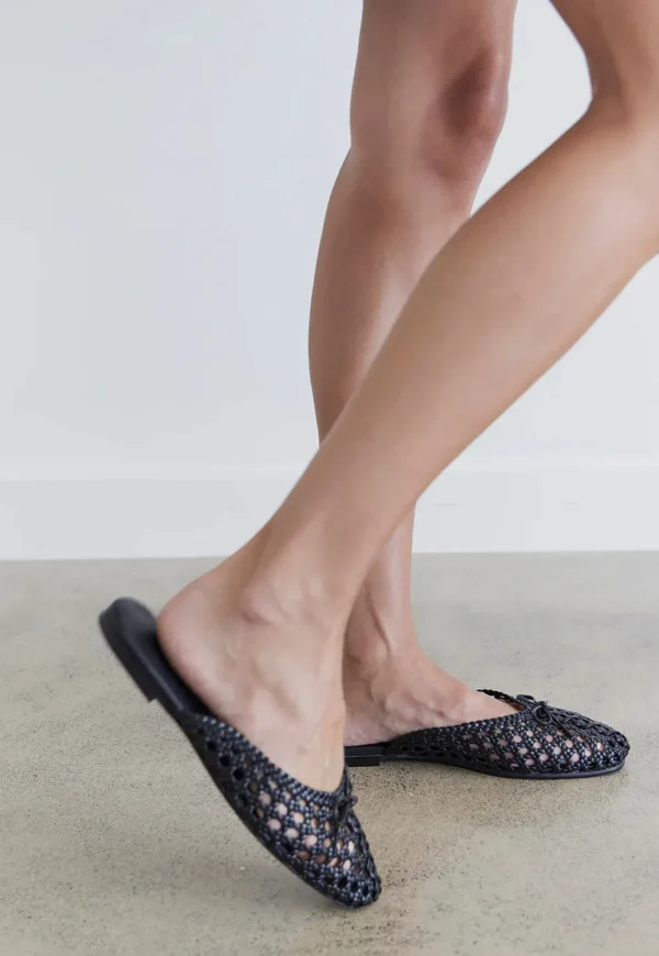 Clearance Margot Mule - Black Women Footwear | Flats