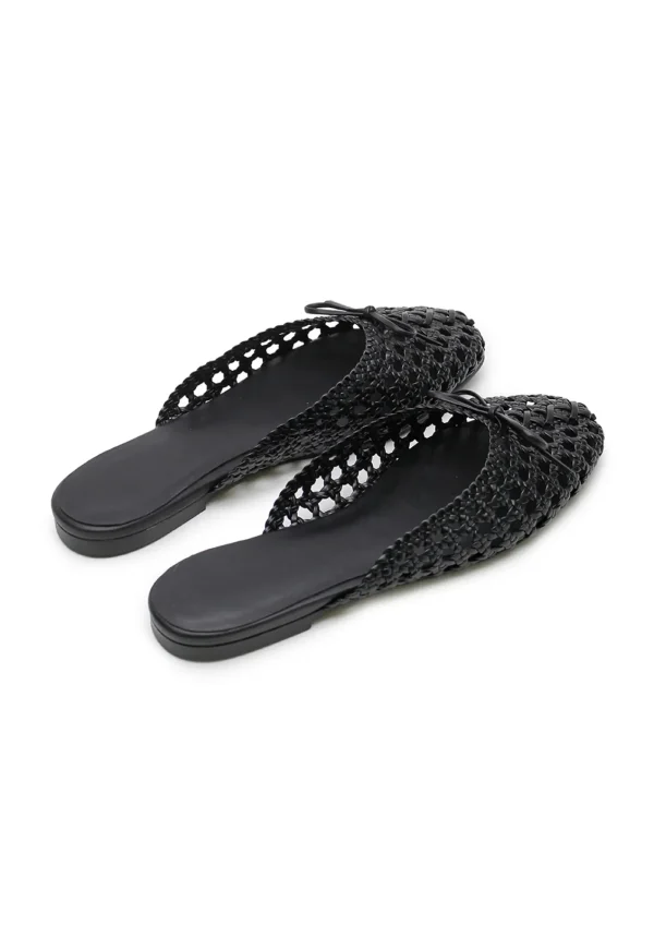 Clearance Margot Mule - Black Women Footwear | Flats