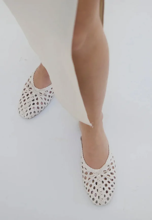 Sale Margot Mule - Cream Women Footwear | Flats