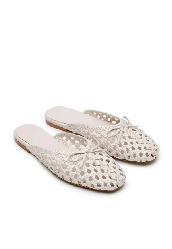 Sale Margot Mule - Cream Women Footwear | Flats