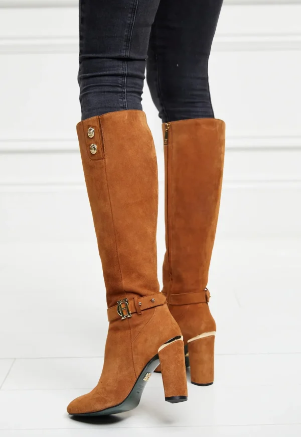 Discount Marlborough Knee Boot - Tan Women Footwear | Boots