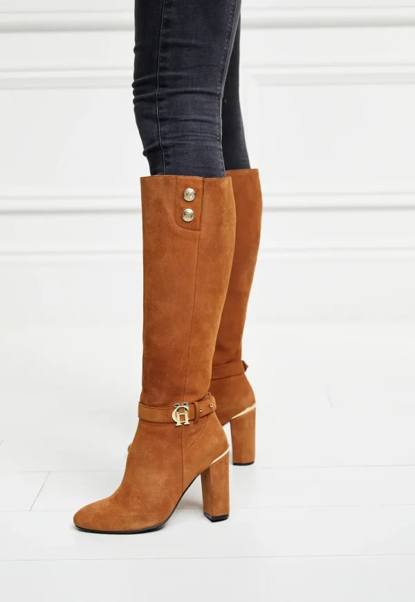 Discount Marlborough Knee Boot - Tan Women Footwear | Boots