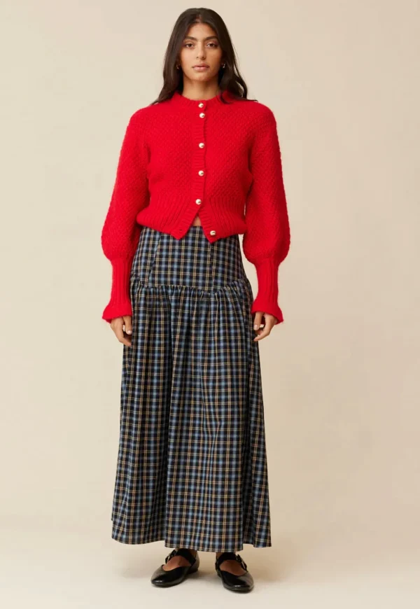 Best Matilda Cardigan - Cherry Women Knitwear