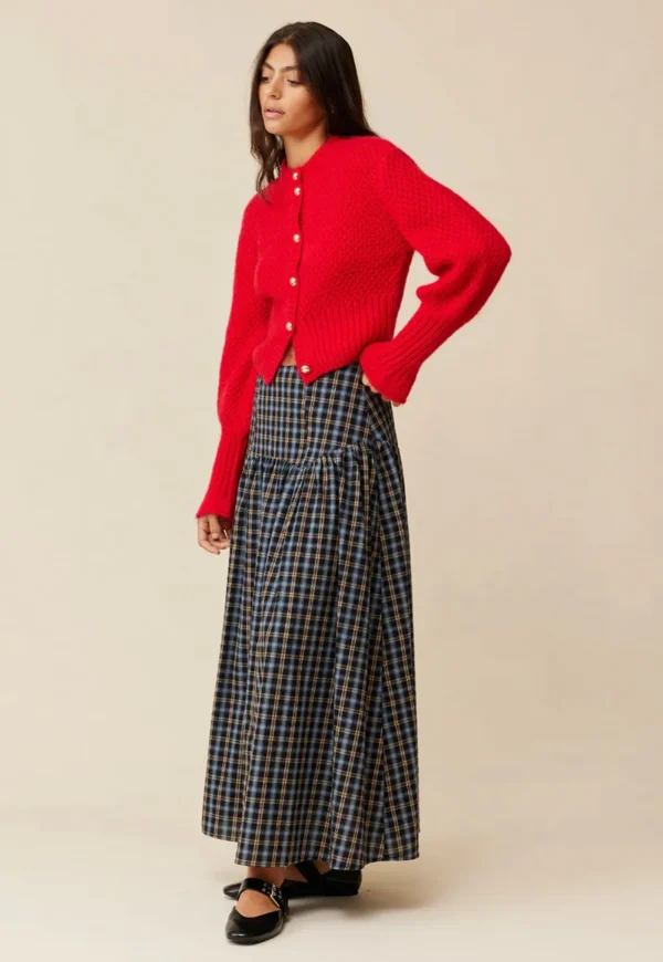 Best Matilda Cardigan - Cherry Women Knitwear