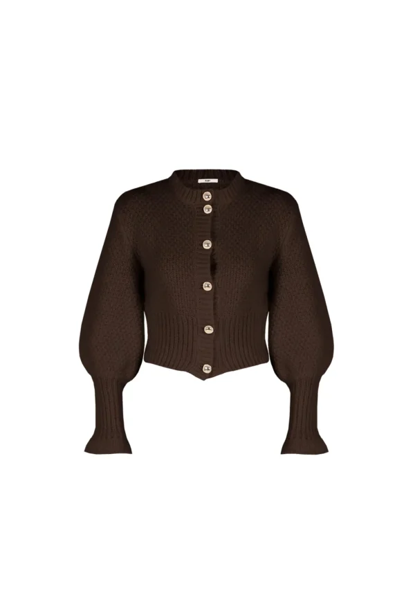 Outlet Matilda Cardigan - Cocoa Women Knitwear