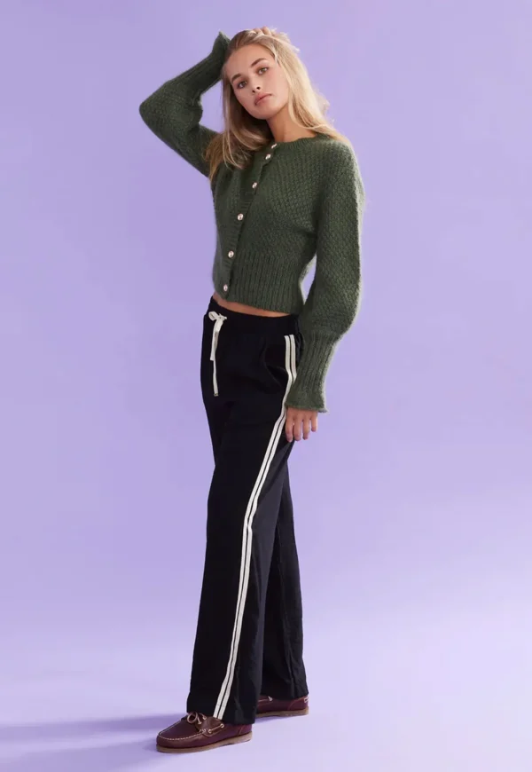 Fashion Matilda Cardigan - Khaki Women Knitwear