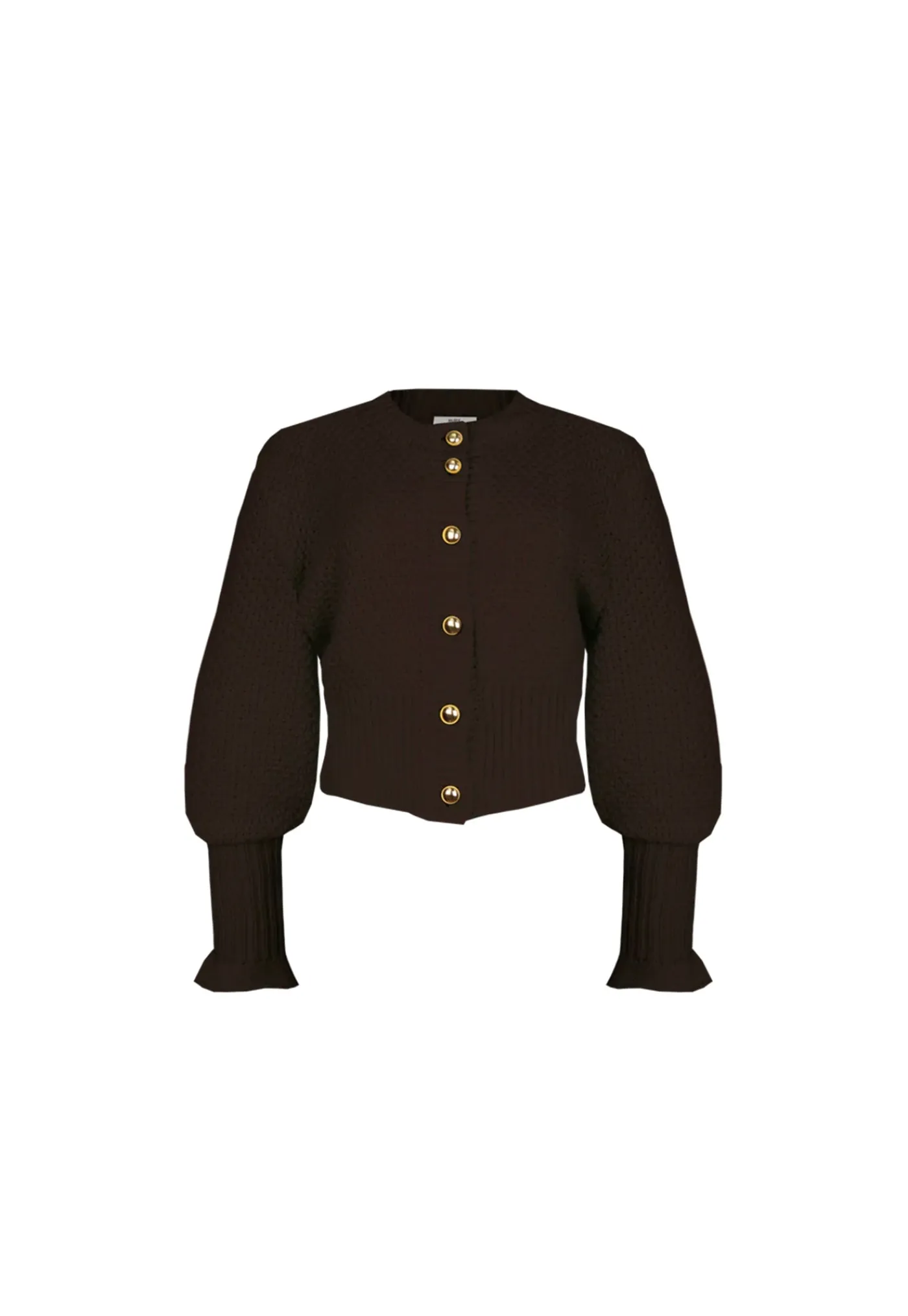 matilda_cotton_cardigan___2-1.webp Sale Matilda Cotton Cardigan - Java Women Knitwear