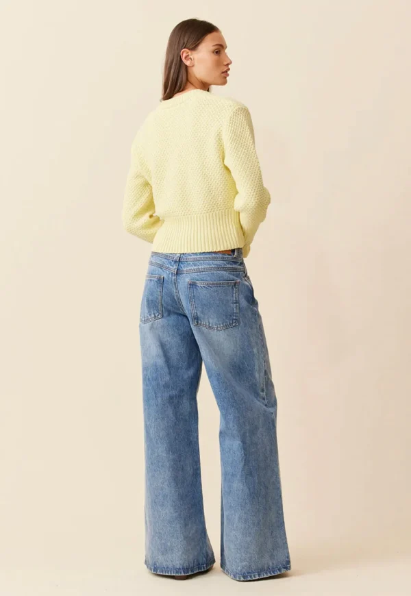 New Matilda Cotton Cardigan - Butter Women Knitwear