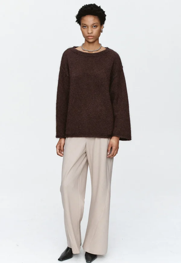 Sale Maye Jumper - Chocolate Women Knitwear