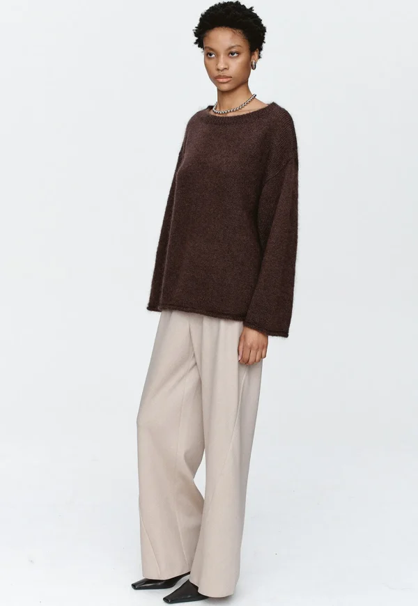 Sale Maye Jumper - Chocolate Women Knitwear