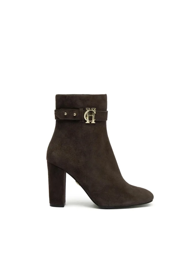 Discount Mayfair Suede Ankle Boot - Chocolate Women Footwear | Boots