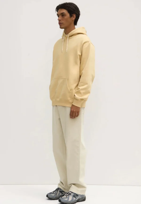 Clearance Mens Weekender Fleece Hoodie - Chamomile Hoodies & Sweaters