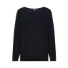 Clearance Merino Swing Sweater - Navy Women Knitwear
